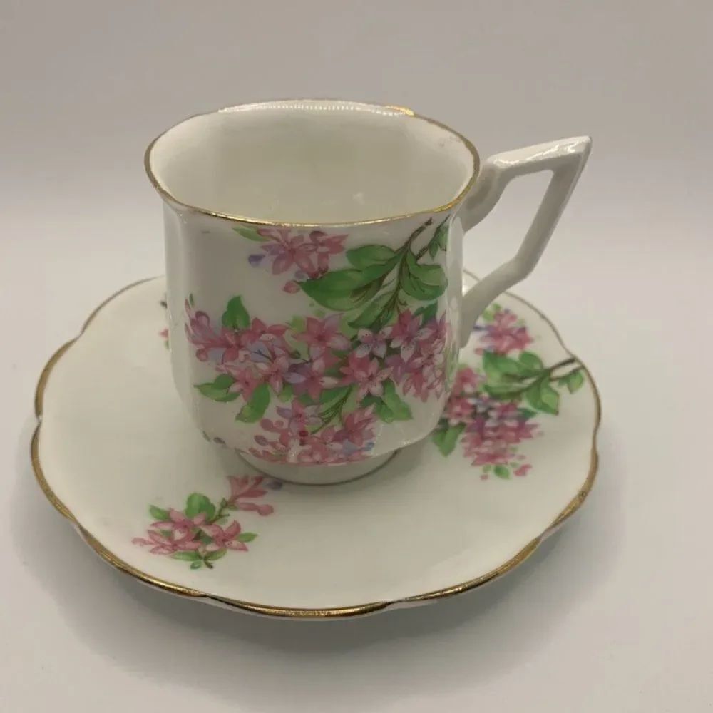 Royal Buxon English Bone China Cup and Saucer